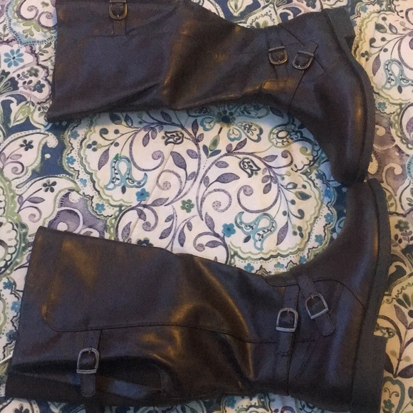 Yuucamron boots dark brown size 9 wide - Picture 4 of 4